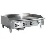 Adcraft Admiral Craft Equipment, BDCTG-48T, Gas Griddle