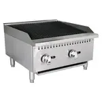 Adcraft Admiral Craft Equipment, BDECTC-24/NG, Gas Charbroiler