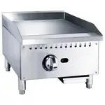 Adcraft Admiral Craft Equipment, BDECTG-16/NG, Gas Griddle
