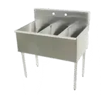 Advance Tabco 4-3-48, Sink, (3) Three Compartment