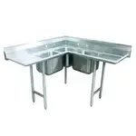 Advance Tabco , 94-K5-18D, Sink, Corner, Compartment