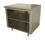 Advance Tabco EB-SS-244M, Work Table, Cabinet Base Open Front