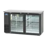 Arctic Air ABB60G, Back Bar Cabinet, Refrigerated, 115V, 61" W, Hinged Glass Doors