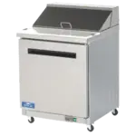 Arctic Air AMT28R, Refrigerated Counter, Mega Top Sandwich / Salad Unit, 115V, 29" W, (12) 1/6 Pans