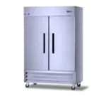 Arctic Air AR49, Refrigerator, Reach-In, 115V, Two-Section, Self-Contained