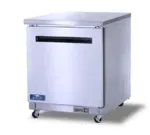 Arctic Air AUC27F, 1 DOOR Undercounter FREEZER, 27.88" W, Self-Contained
