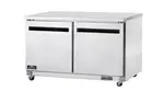 Arctic Air AUC60R, 2 DOOR Undercounter REFRIG, Self-Closing Door