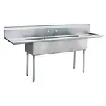 Atosa USA MRSB-3-D, Sink, (3) Three Compartment