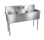 BK Resources BK8BS-3-1221-12, Sink, (3) Three Compartment