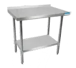 BK Resources SVTR-6030, Work Table, 60", Stainless Steel Top