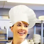 Chef Works , BHAT-BLK-0, Chef's Hat