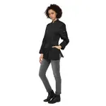 Chef Works , CES03W-BLK-XS, Chef's Coat