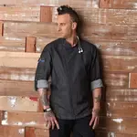 Chef Works , EXDZ001-BLK-2XL, Chef's Coat