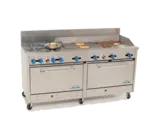 Comstock-Castle , 2F330-48, Range, 72", 4 Burners, 48" Griddle