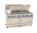 Comstock-Castle 2F330, Range, 72", 12 Open Burners