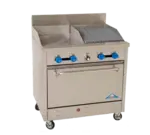 Comstock-Castle F330-18-1.5RB, Range, 36", 18" Griddle, 18" Charbroiler