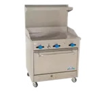 Comstock-Castle F330-36, Range, 36" Manual Griddle