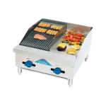 Comstock-Castle FHP24-12-1RB, Griddle / Charbroiler, Gas, Countertop