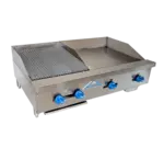 Comstock-Castle , FHP42-24T-1.5RB, Griddle / Charbroiler, Gas, Countertop