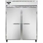 Continental Refrigerator 2REN, Refrigerator, Reach-In, Two-Section, Self-Contained, Solid Doors