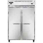 Continental Refrigerator 2RFN, Refrigerator Freezer, Reach-In, Two-Section, Self-Contained, Self-Closing Doors