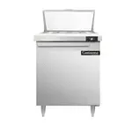 Continental Refrigerator D27N8, Refrigerated Counter, Sandwich / Salad Unit, 27" W, 1 Door, Made In USA