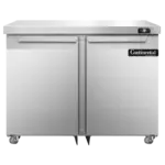 Continental Refrigerator D36N-U, Refrigerator, Undercounter, Reach-In, 36" W, Rehingeable Door, Front Breathing