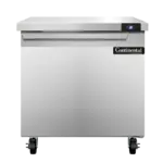 Continental Refrigerator SW32N, Refrigerated Counter, Work Top, 32" W, 1 Door, Made In USA