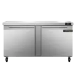 Continental Refrigerator SW60N, Refrigerated Counter, Work Top, 60" W, 2 Doors, Made In USA