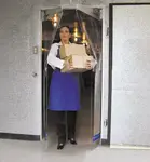 Curtron Products PP-C-080-3678, Cooler Freezer Door, Flexible