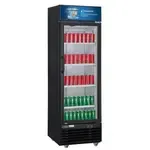 Dukers USA DSM-15F, Glass Door Merchandiser, Hinged Door