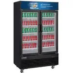 Dukers USA DSM-41F, Glass Door Merchandiser, Hinged Door