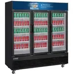 Dukers USA DSM-69F, Glass Door Merchandiser, Hinged Door