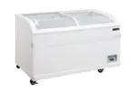 Dukers USA WD-500Y, Curved Sliding Chest Freezer