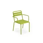 emuamericas llc , E162N-60, Chair, Armchair, Stacking, Outdoor