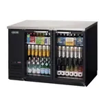 Everest Refrigeration EBB48G, Back Bar Cabinet, Refrigerated, 115V, 49" W, Hinged Doors
