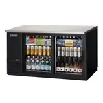Everest Refrigeration EBB69G-SD, Back Bar Cabinet, Refrigerated, 115V, 68" W, Black