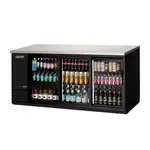 Everest Refrigeration EBB90G-SD, Back Bar Cabinet, Refrigerated, 115V, 89-1/4" W, Black