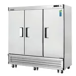 Everest Refrigeration EBR3, Refrigerator, Reach-In, 115V, Three-Section, Self-Contained