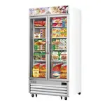 Everest Refrigeration EMGF36, Freezer, Merchandiser, 230V, Glass Door, Two-Section