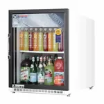 Everest Refrigeration EMGR5, Refrigerator, Merchandiser, Countertop, 115V, Glass Door, One-Section