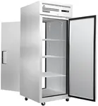 Everest Refrigeration ESPT-1S-1S, Upright Reach-In Pass-Thru Refrigerator, 1 Section, Solid Door