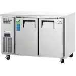 Everest Refrigeration ETF2-24, 24" Deep Side Mount Undercounter Freezer