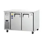 Everest Refrigeration ETF2, Freezer, Undercounter, Reach-In, 115V, 47-1/2" W, Self-Closing Door