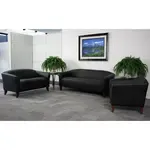 Flash Furniture 111-2-BK-GG, Reception Furniture - Loveseats