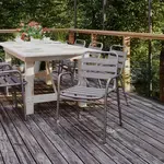 Flash Furniture TLH-018C-GG, Indoor Outdoor Chairs, With Arms, Silver
