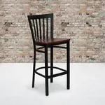 Flash Furniture , XU-DG6R8BSCH-BAR-CHYW-GG, Restaurant Barstools, Black, 500 Lb. Weight Capacity