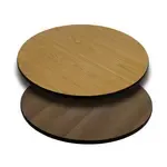 Flash Furniture XU-RD-36-WNT-GG, Restaurant Table Tops, Heat Resistant, Natural