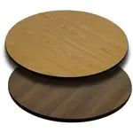 Flash Furniture XU-RD-42-WNT-GG, Restaurant Table Tops, Heat Resistant, Natural