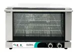 Global Solutions GS1740, Convection Oven, 120V, Quarter Size, Double-Wall Insulated